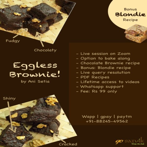 Eggless Brownies & Blondies