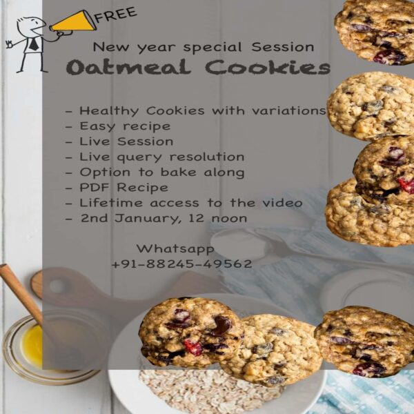 Oatmeal Cookies Masterclass by Ani Setia