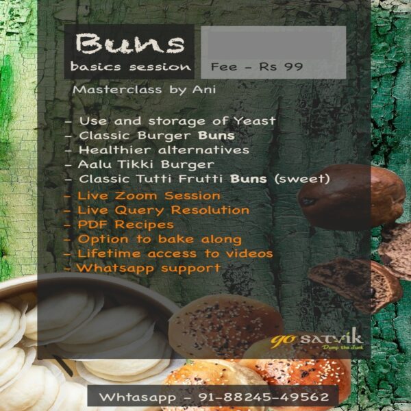 Buns (Basics) Masterclass by Ani Setia
