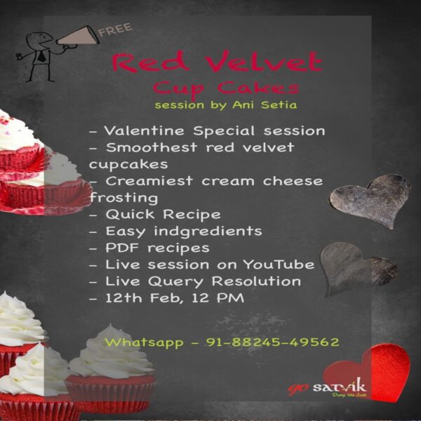 Red Velvet Cupcake Masterclass by Ani Setia