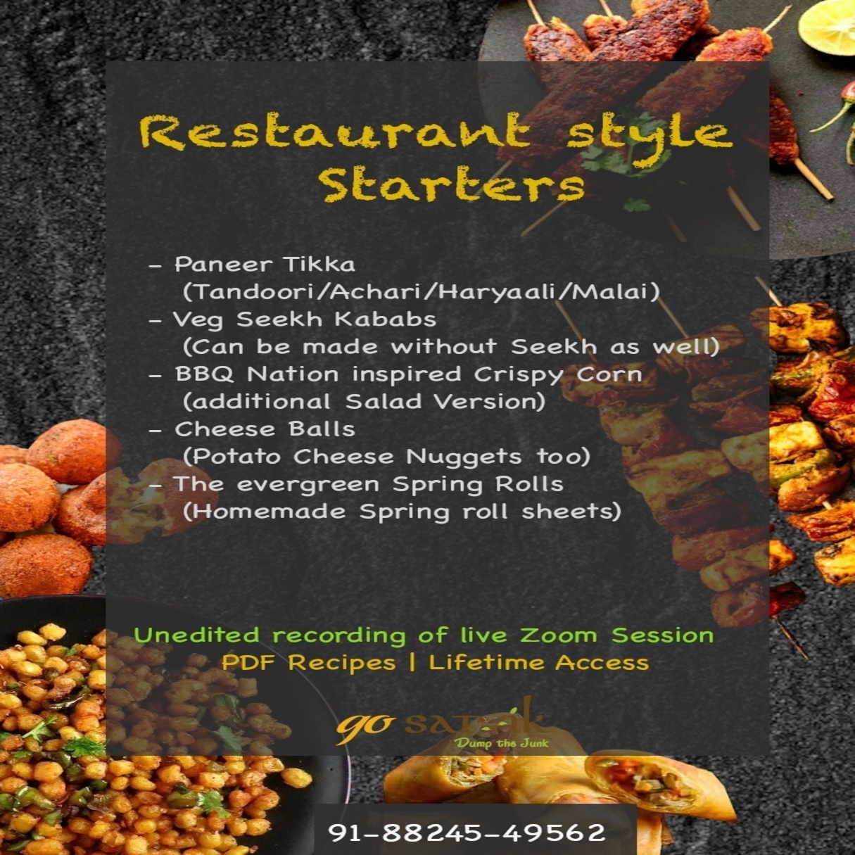 Restaurant Style Starters Session by Ani Setia